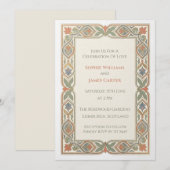 Faire-part de mariage Pastel Celtic Knot (Devant / Derrière)