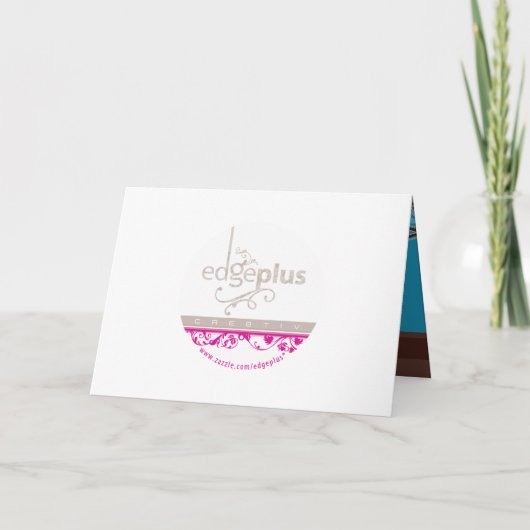 FAIRE-PART DE MARIAGE :: paysage paisley (Dos)