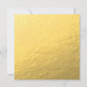 Faire-part de mariage Peacock Gold Foil (Dos)