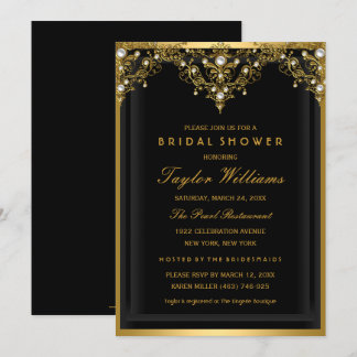 Faire-part de mariage Pearl Vintage Glamour