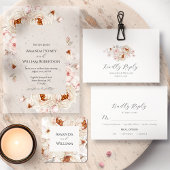 Faire-part de mariage Peony Bouquet