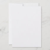 Faire-Part de Mariage Perle à Double Cadre Moderne (Dos)