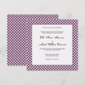 Faire-part de mariage personnalisable (Devant / Derrière)
