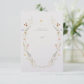 Faire-part de mariage personnalisable (Debout devant)