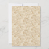 Faire-part de mariage personnalisable (Dos)