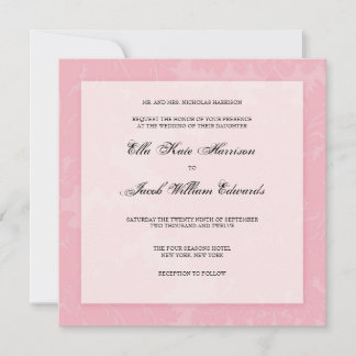 Faire-part de mariage personnalisable :: DAMASK
