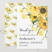 Faire-part de mariage personnalisé avec peinture d (Devant / Derrière)