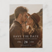 Faire-Part de Mariage Personnalisé avec Photo Simp (Devant)