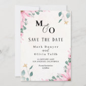 Faire-part de mariage personnalisé – Carte pour an (Devant)