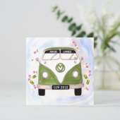 Faire-part de mariage personnalisé par Van d'amour (Debout devant)