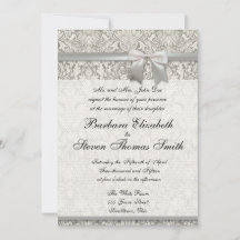 Faire-part de mariage personnalisé sur fond de den