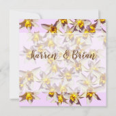 Faire-part de mariage personnalisé sur mesure Jonq (Dos)