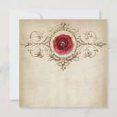 Faire-part de mariage personnalisée (Dos)