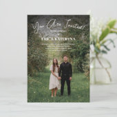 Faire-part de mariage personnalisée avec photo (Debout devant)