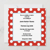 Faire-part de mariage Personnalisée de l'arbre de  (Dos)