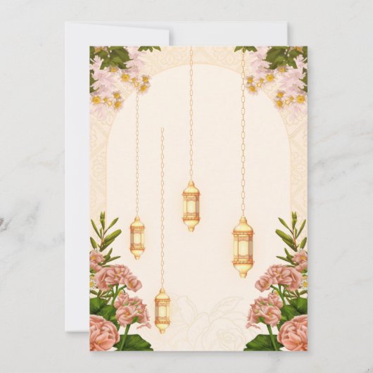 Faire-part de mariage personnalisée | Mariage élég (Dos)