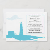 Faire-part de mariage phare (Devant)