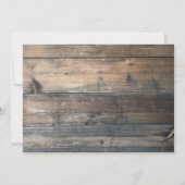 Faire-part de mariage phare (Dos)