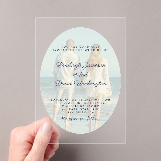 Faire-part de mariage photo (In situ (ordinateur de poche))