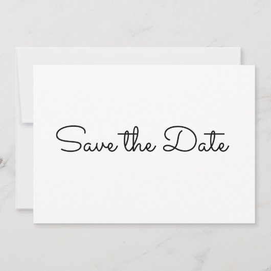 Faire-part de mariage photo (Dos)