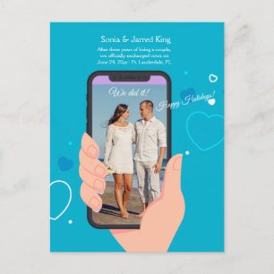 Faire-part de mariage Photo Carte de vœux pour les