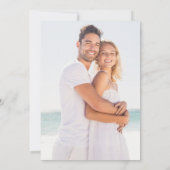 Faire-Part de Mariage Photo Confetti Arc-en-Ciel M (Dos)