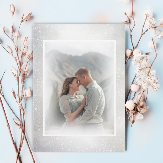 faire-part de mariage photo de la fleur de printem