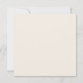 Faire-part de mariage photo Love Never Fails (Dos)
