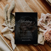 Faire-part de mariage photo minimaliste simple