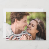 Faire-part de mariage photo moderne (Dos)