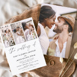Faire-part de mariage photo noir et blanc Budget<br><div class="desc">Célébrez votre histoire d'amour avec notre Faire-part de mariage photo Budget noir et blanc. Cette invitation élégante et abordable capture la beauté intemporelle de votre romance en noir et blanc classique. Conçu pour convenir à n'importe quel budget, cette invitation ne compromet pas le style. La simplicité du noir et du...</div>