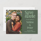 Faire-part de mariage Photo personnalisée ENREGIST (Devant / Derrière)