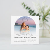 Faire-Part de Mariage Photo Simple (Debout devant)