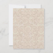 Faire-part de mariage photo simple superposition n (Dos)