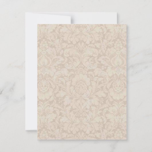 Faire-part de mariage photo simple superposition n (Dos)