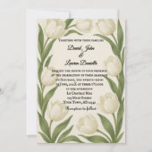 Faire-part de mariage photo Sonate Tulipe (Devant)