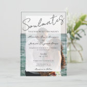 Faire-part de mariage photo Soulmates | Recouvreme (Debout devant)