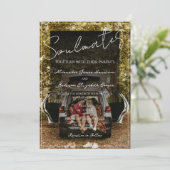 Faire-part de mariage photo Soulmates | Revêtement (Debout devant)