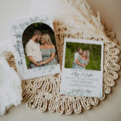 Faire-part de mariage photo Whimsical Eucalyptus