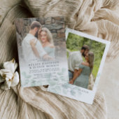 Faire-part de mariage photo Whimsical Eucalyptus