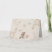 Faire-part de mariage pliée (Dos)