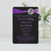 Faire-part de mariage Poème personnalisable (Debout devant)