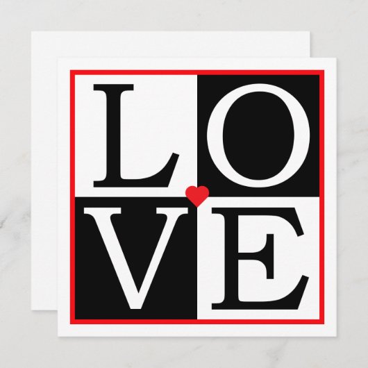 Faire-part de mariage Pop Art (Devant / Derrière)