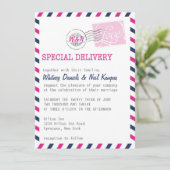 Faire-part de mariage Postal Service Collection (Debout devant)