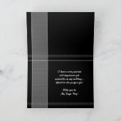Faire-part de mariage pour garçon neveu (Intérieur)