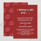 Faire-part de mariage pour la Saint-Valentin (Devant / Derrière)