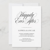 Faire-Part de Mariage pour un Bonheur Éternel (Devant)