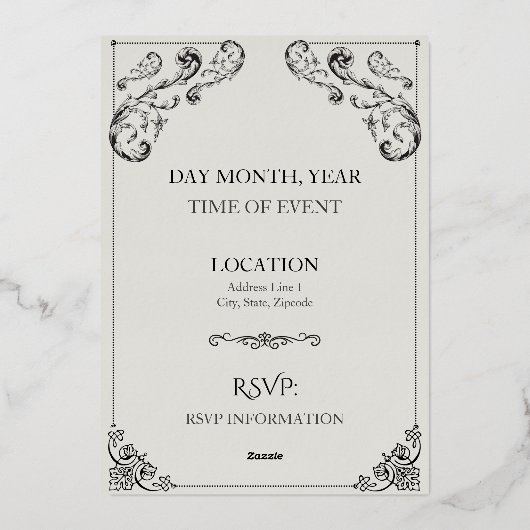 Faire-part de mariage Pourcentage foncé (Verso)