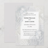 Faire-Part de Mariage Prairie de Fleurs Sauvages (Devant / Derrière)