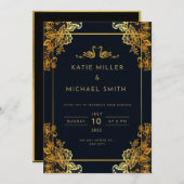 Faire-part de mariage Premium (Devant / Derrière)